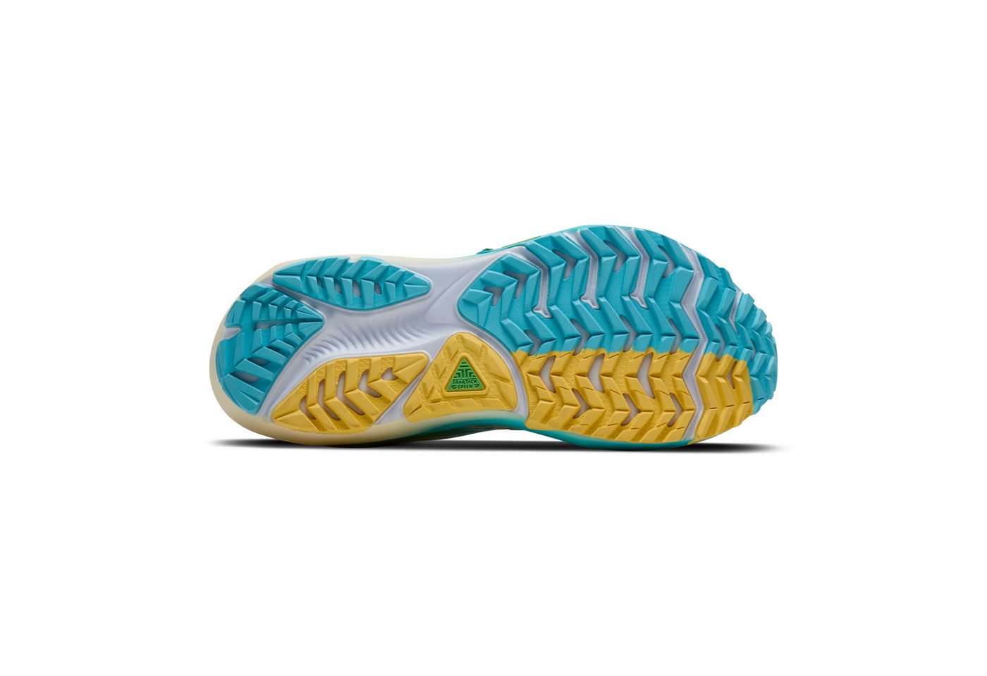 Brooks Ghost Trail - Damen Trailrunningschuh - Sand/Star White/Golden Hour Laufschuh Bild 5