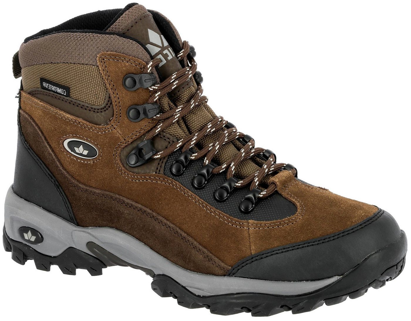 Lico Trekkingstiefel "Davos" Jagdstiefel Herren Wanderschuhe braun Oefele Wanderschuh Bild 5