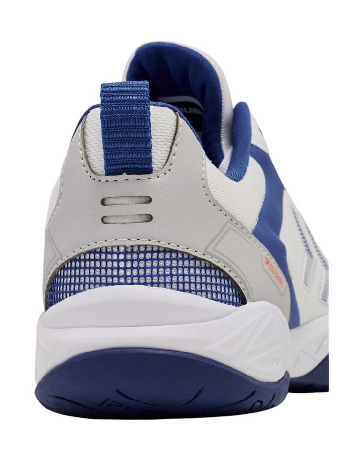 hummel Hallen-Indoorschuhe Speed Court weiss/blau Herren Badmintonschuh Bild 4