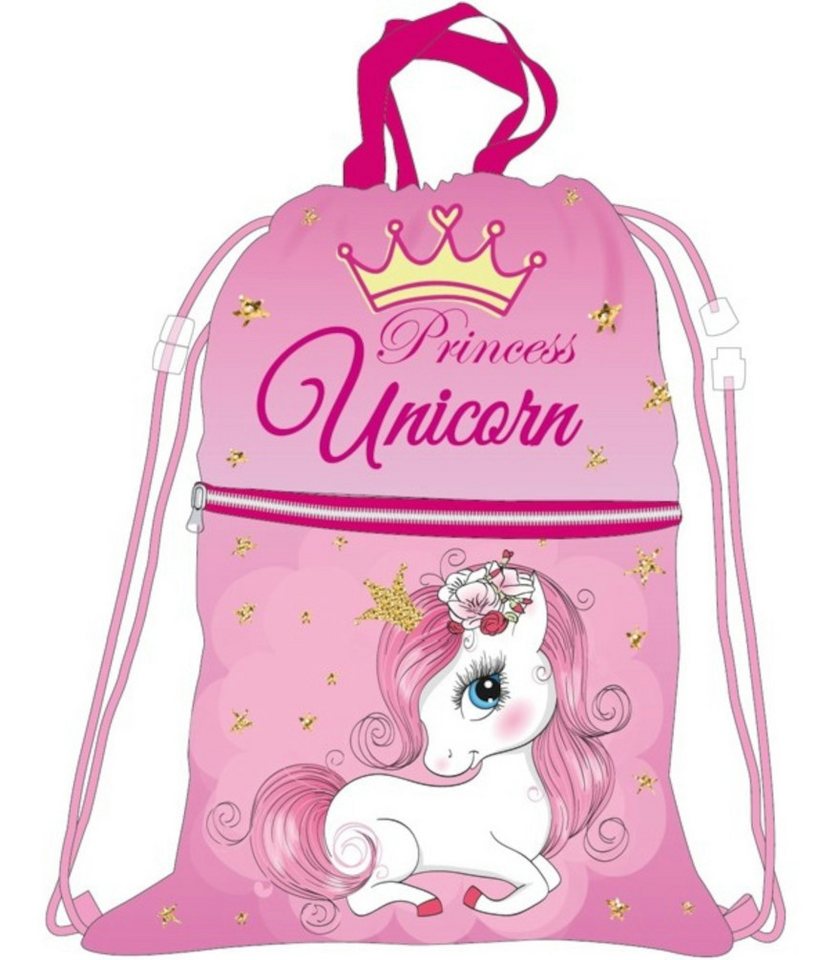 DIFUZED Turnbeutel Einhorn Kinder Turnbeutel Sportbeutel Rucksack Sporttasche Unicorn (1-tlg)