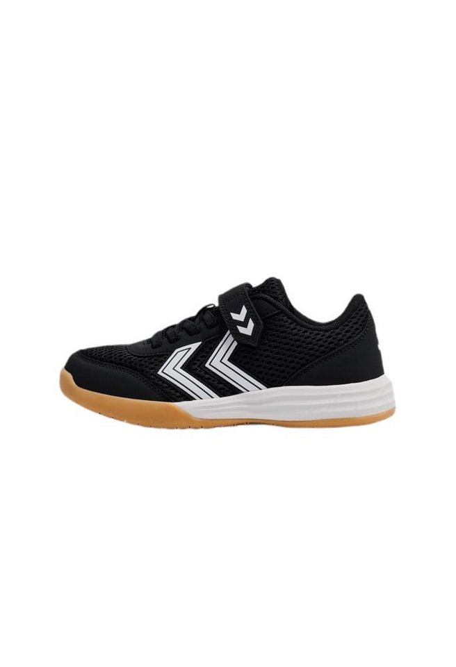 hummel Hallen-Indoorschuhe Multiplay Flex VC (Klettverschluss) schwarz/weiss Badmintonschuh