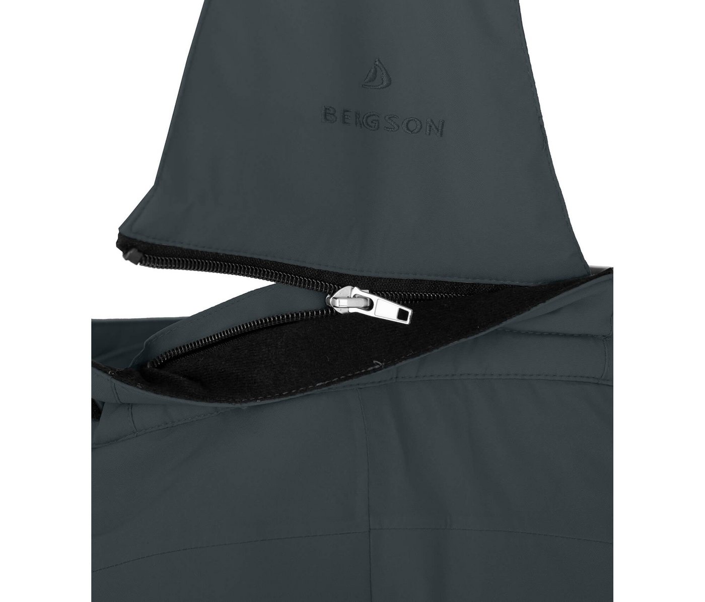 Bergson Skihose PELLY MAXI Kinder Skihose, wattiert, 20000 mm Wassersäule, Normalgrößen, dunkel Bild 2
