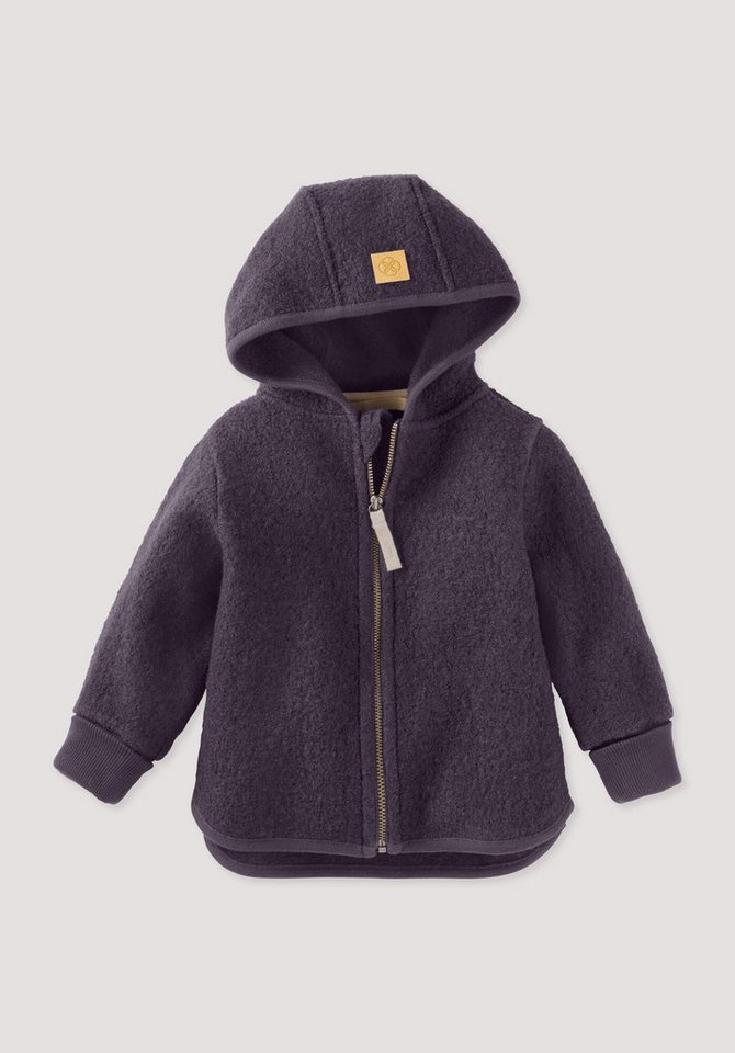 Hessnatur Walkjacke aus reiner Bio-Merinowolle (1-St) aus reiner Bio-Merinowolle