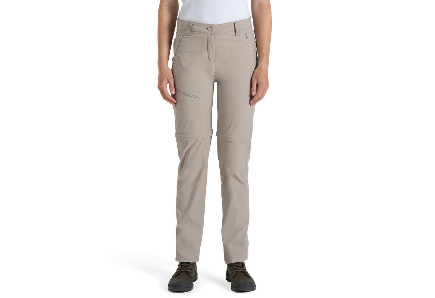 Craghoppers Zip-off-Hose NosiLife Zip-off Outdoorhose Insektenabweisend in Kurzgröße (0-tlg)