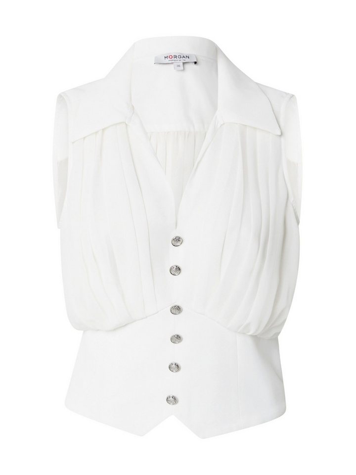 MORGAN Funktionsbluse OPLI (1-tlg) Drapiert/gerafft Bild 2