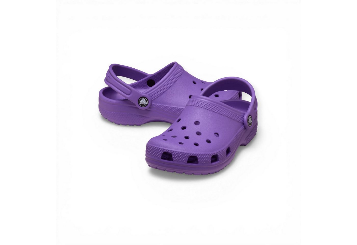 Crocs Sandale Classic Clog K violett Kinder Badeschuh