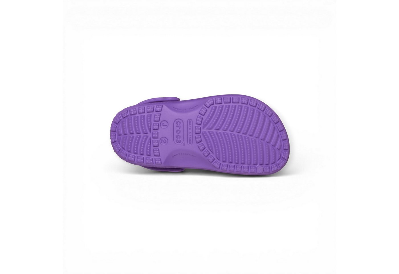 Crocs Sandale Classic Clog K violett Kinder Badeschuh Bild 5