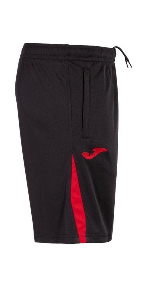 Joma Sporthose Bermuda Championship VII (100% Polyester) kurz schwarz/rot Herren Bild 2