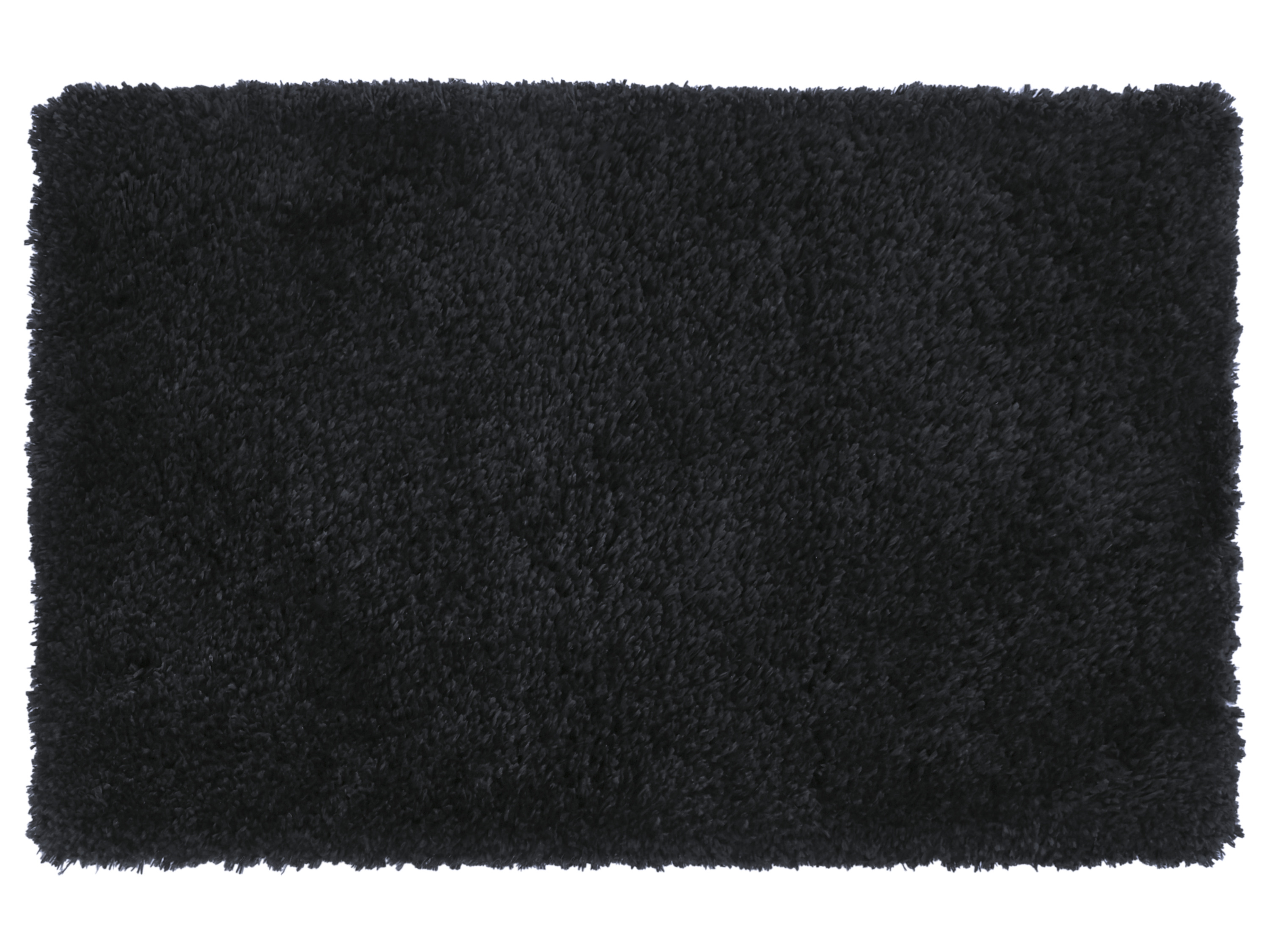 LIVARNO® Badematte, 50 x 80 cm / Ø 70 cm (Schwarz)