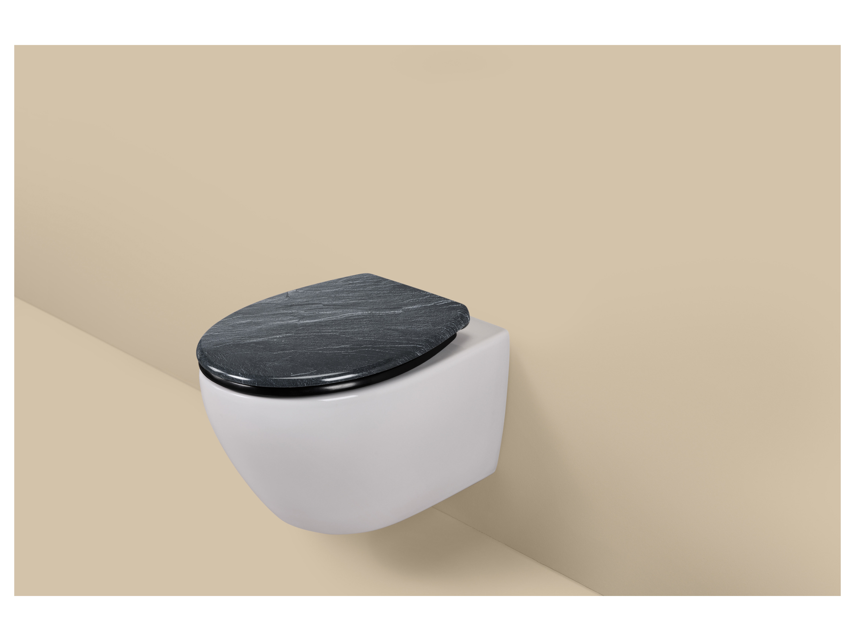 LIVARNO® WC-Sitz (Schwarz)