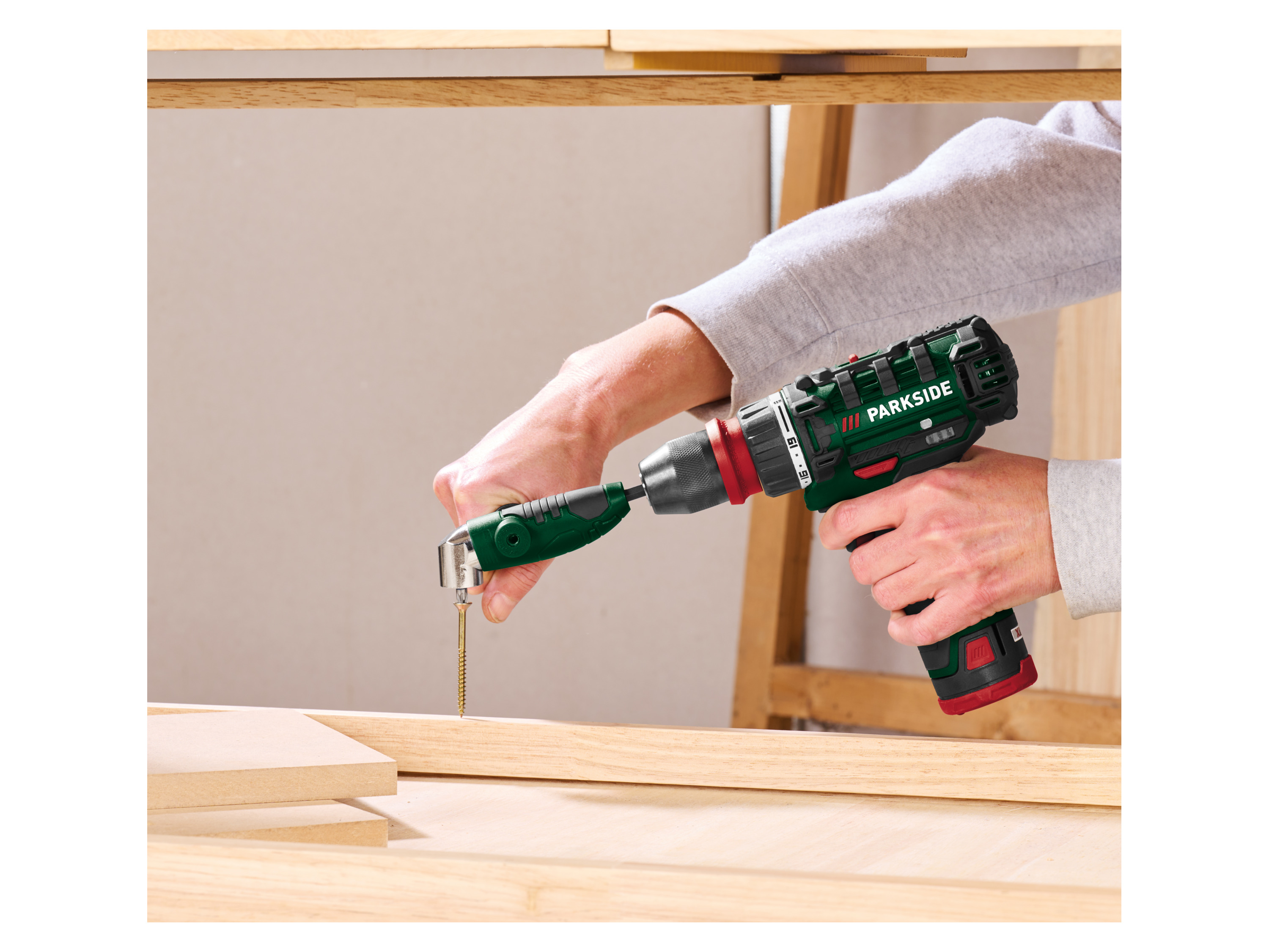 PARKSIDE® Winkelbithalter / Impact-Bohrer-Set Bild 2