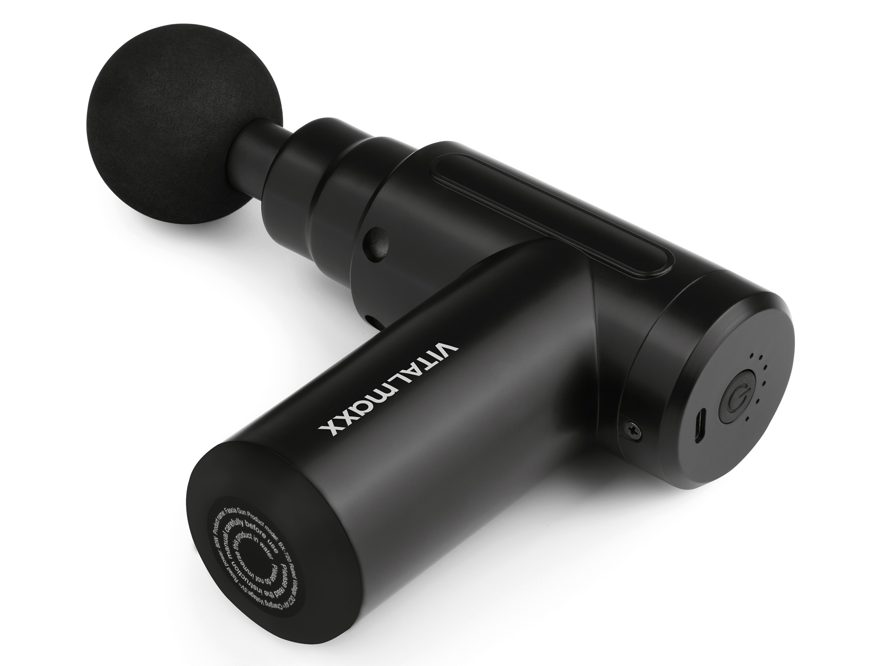 VITALMAXX Mini Massage Gun »Power Plus«, 4 verschiedene Aufsätze Bild 3