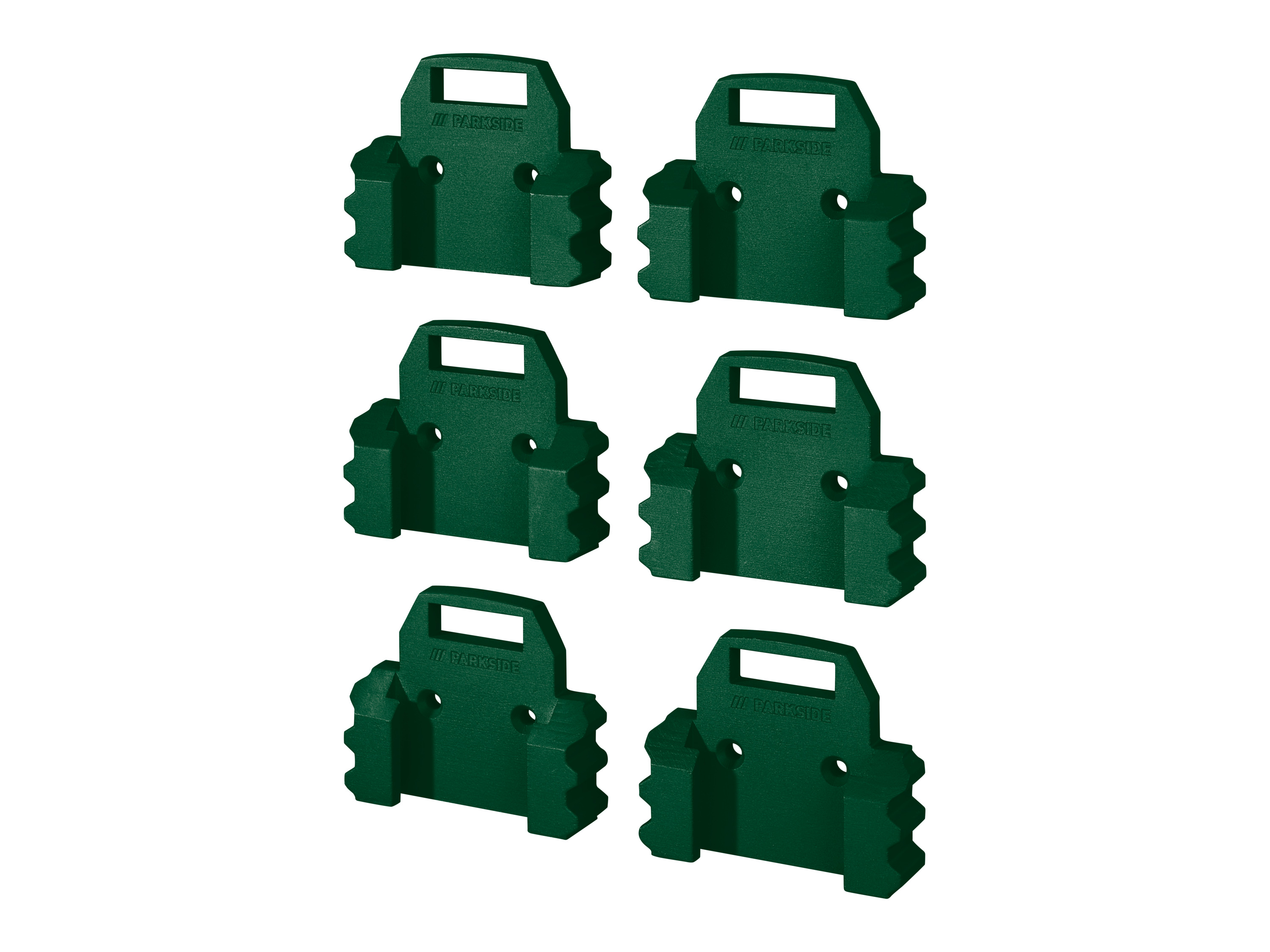 PARKSIDE® Wandhalter-Set für Akkus / Wandhalter für Akku-Schrauber (Einzelhalterung 6tlg.) Bild 3