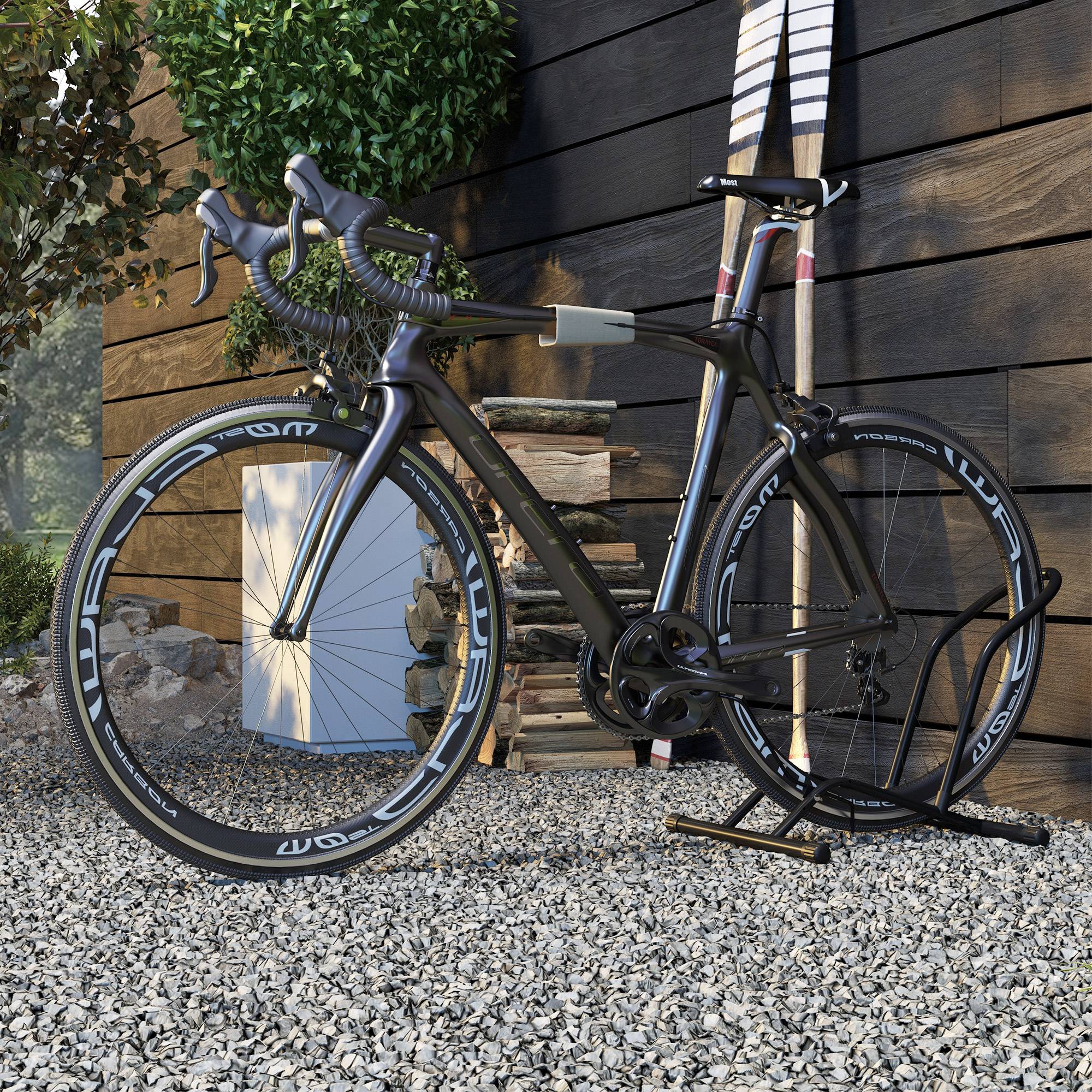 Tragbarer Fahrradständer, Freistehender Fahrradständer Für 16"-29" Kinder-/mountain-/rennräder, Geeignet Für Garagen Und Heimgebrauch