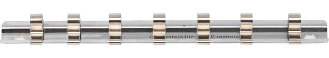 BGS Aufsteckschiene mit 7 Clips 6,3 mm (1/4") - 2316