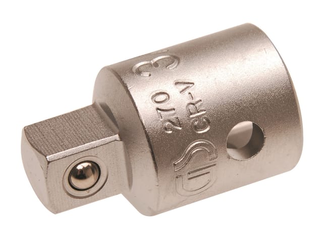 BGS - Steckschlüssel-Adapter Innenvierkant 12,5 mm (1/2 ) - Außenvierkant 10 mm (3/8") - 270