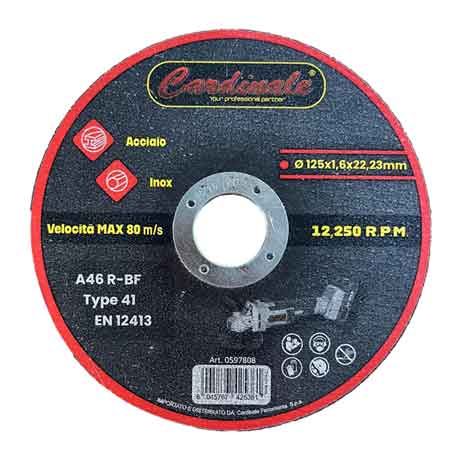 Schneidscheibe Für Stahl/edelstahl Cardinale Ø 230x2,0 Mm