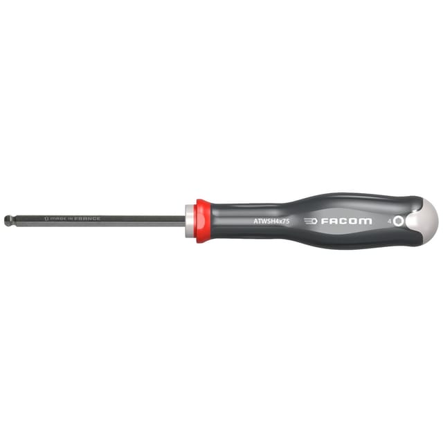 FACOM Schraubendreher 6-Kant Kugelkopf 4 mm