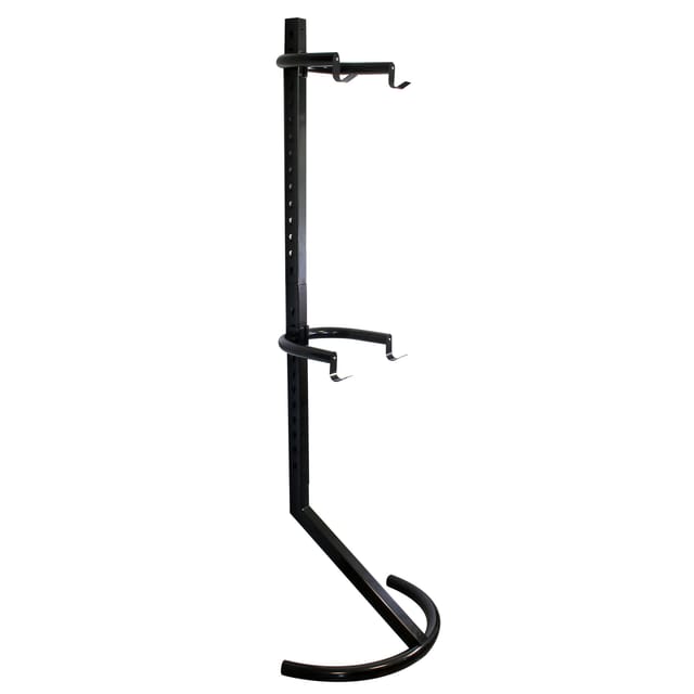Wiltec - 2er Fahrradständer 200x75x54 cm 90 kg platzsparendes Hängesystem, Fahrradhalter mit verstellbaren Haltearmen
