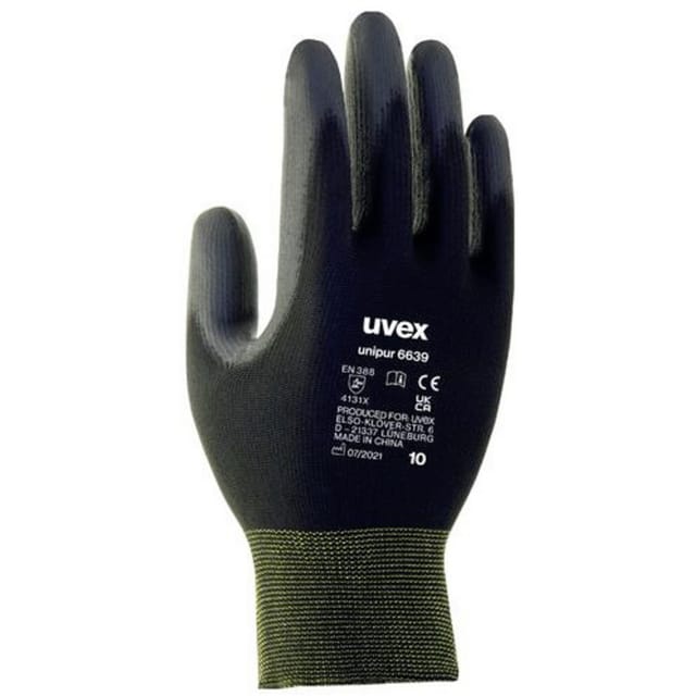 Uvex - unilite / unipur 6024811 Polyamid, Polyurethan Montagehandschuh Größe (Handschuhe): 11 en 388