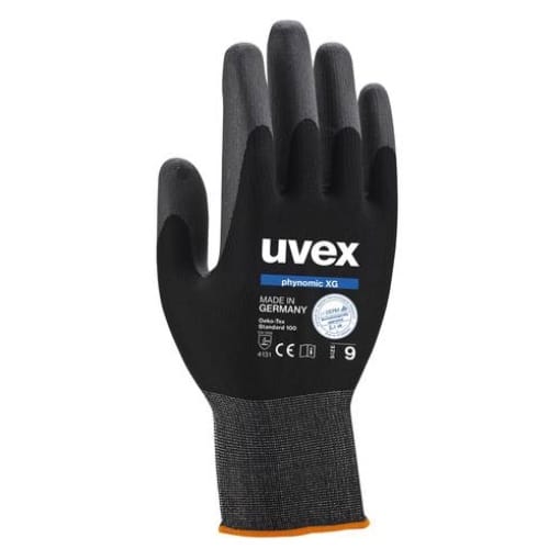 Uvex - phynomic xg 6007007 Polyamid Arbeitshandschuh Größe (Handschuhe): 7 en 388 1 St.