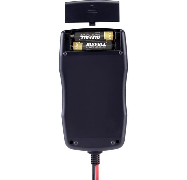 Voltcraft - Batterietester BT-501 Messbereich (Batterietester) 1,2 v, 1,5 v, 3 v, 6 v, 3,7 v, 9 v, 12