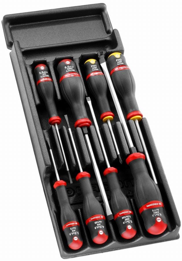 Modul von 8 Schraubendrehern Protwist2 Facom MOD.AT1PB