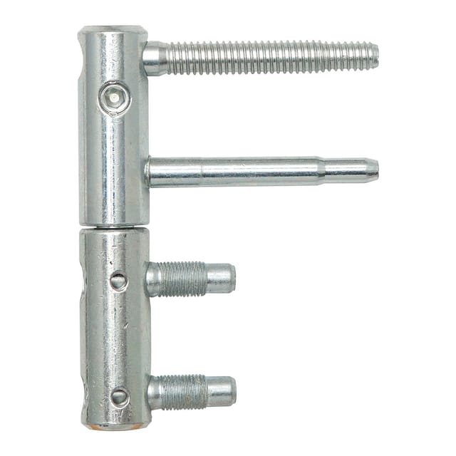 SFS - Türband 3-Dim 2-Tlg. Zargenband für Innentüren Einbohrband ø 20 mm, Höhe 112mm, Stahl verzinkt silber