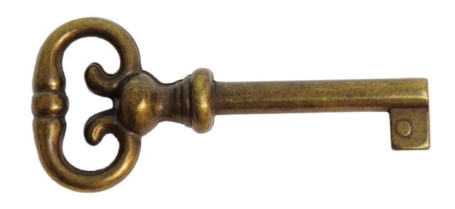 Schlüssel 310 Bros zamack alte Bronze - 310-Z-4