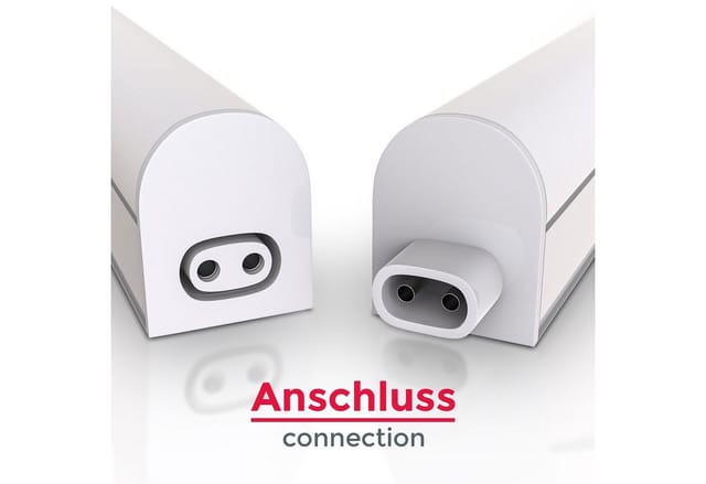 Unterbauleuchte - 15W, 1500lm, LED, Stecker, erweiterbar, neutralweiß, weiß