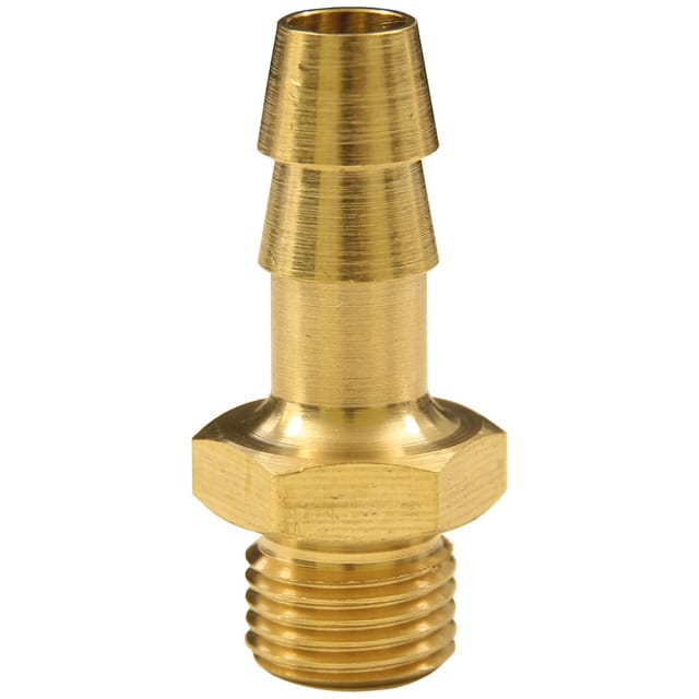 Druckluft Einschraubtülle Messing mit ag 3/8' für 13 mm Schlauch