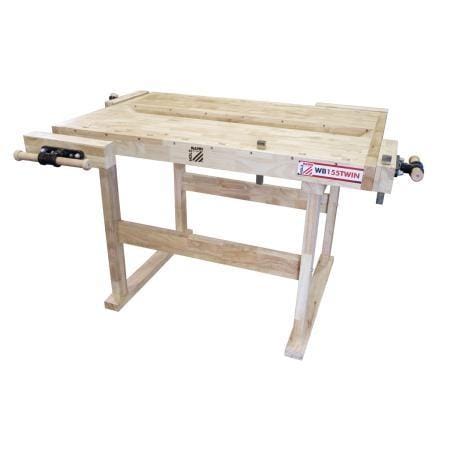 Hobelbank zwei arbeitsflachen HOLZMANN wb155twin