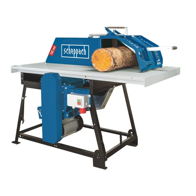 Scheppach - Rolltischkreissäge ke 70m 400V 700mm Sägeblatt Schutzklappe 5,2kW