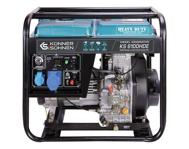 Könner&söhnen - ks 6100HDE Stromerzeuger Stromgenerator Diesel Notstromaggregat 5.5kW