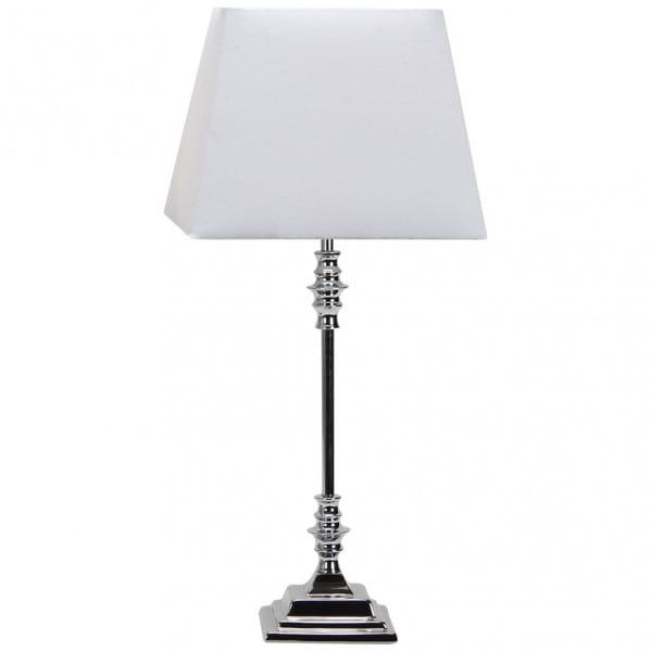 Shubunkin Tischleuchte E27 Chrom White - Fabrilamp