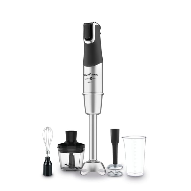 Moulinex Powelix Life 0,8 l Pürierstab 1200 W Schwarz, Edelstahl