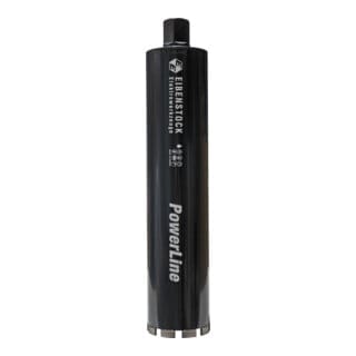 EIBENSTOCK Diamant-Nass-Bohrkrone 1 ¼" PowerLine Ø 107 mm, Nutzlänge 450 mm, 9 Segmente