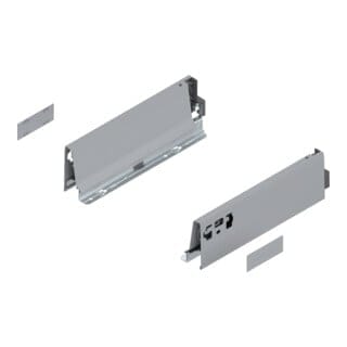 Tandembox Zarge, Höhe M,(83,6 mm), NL=270 mm, links/rechts, für Tandembox intivo/antaro, ral 9006 grau (weißaluminium) - Blum