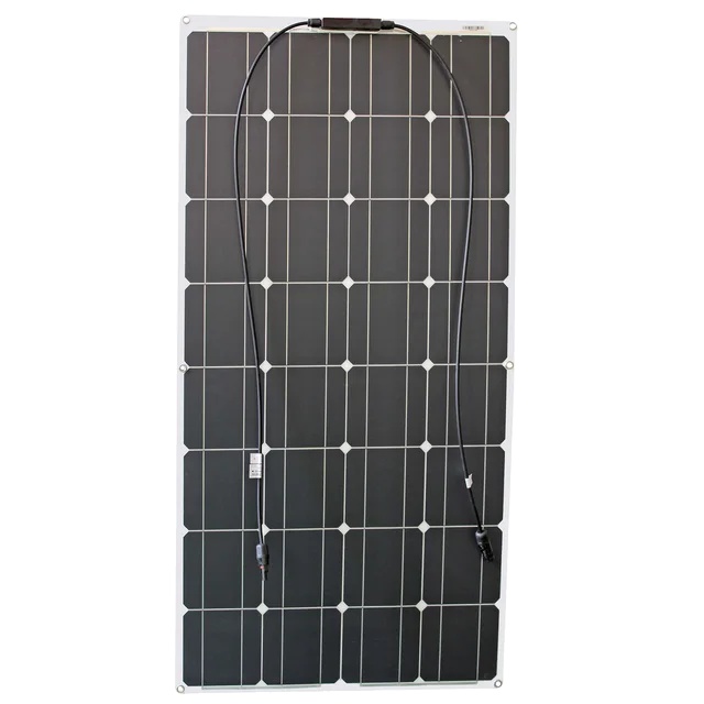 Monokristallines Solarmodul, Flexibles Design, 100-w-solarmodul