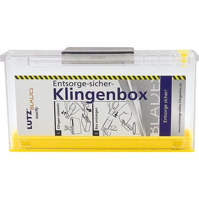Sicherheits-Klingenbox 120x65x25mm, lutz blades