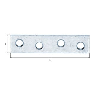 FP - Verbindungsbleche 60x15x2 mm/K2