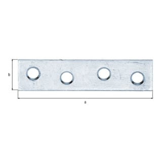 FP - Verbindungsbleche 60x15x2 mm/K2