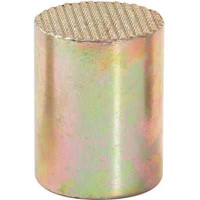 Steckaufsatz, Zylinder geriffelt, Ø 50mm