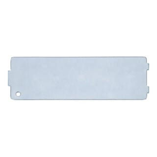 Feinteiler, ungeschlitzt, 150x50x1,5 mm