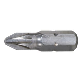 1/4' edelstahl Bit, 25mm, PZ2