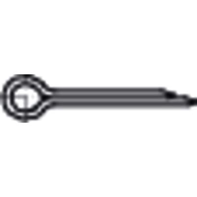 Splinte DIN 94 1 x 32 Stahl galvanisch verzinkt