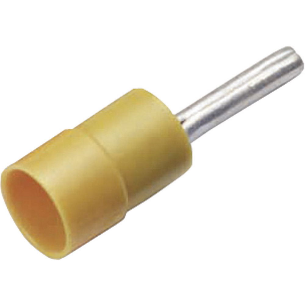 Cimco - 180220 Stiftkabelschuh 0.10 Mm² 0.40 Mm² Teilisoliert Gelb 1 St.