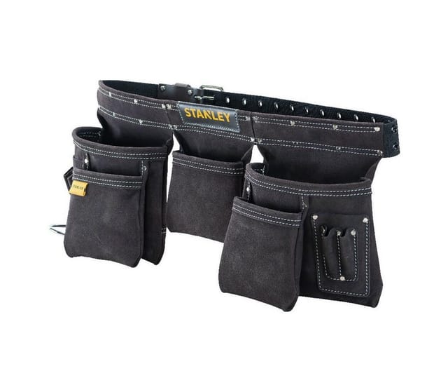 Zubehör - Werkzeugschürze mit Taschen, aus Leder STST1-80113 - Stanley