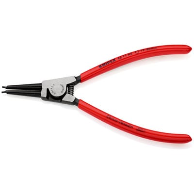 Knipex - 46 11 A2 Sicherungsringzange f. Außenringe auf Wellen schw. atra. 180 mm