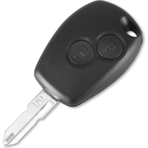 1 Schlüsselgehäuse, 2 Tasten, Gerillte Klinge Für Dacia Duster, Logan, Sandero, Lodgy